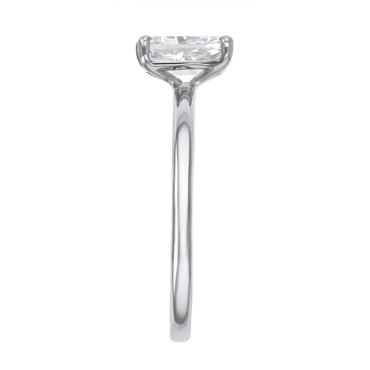 0-35ct Sofia Radiant Cut Diamond Solitaire Engagement Ring | 18ct White Gold