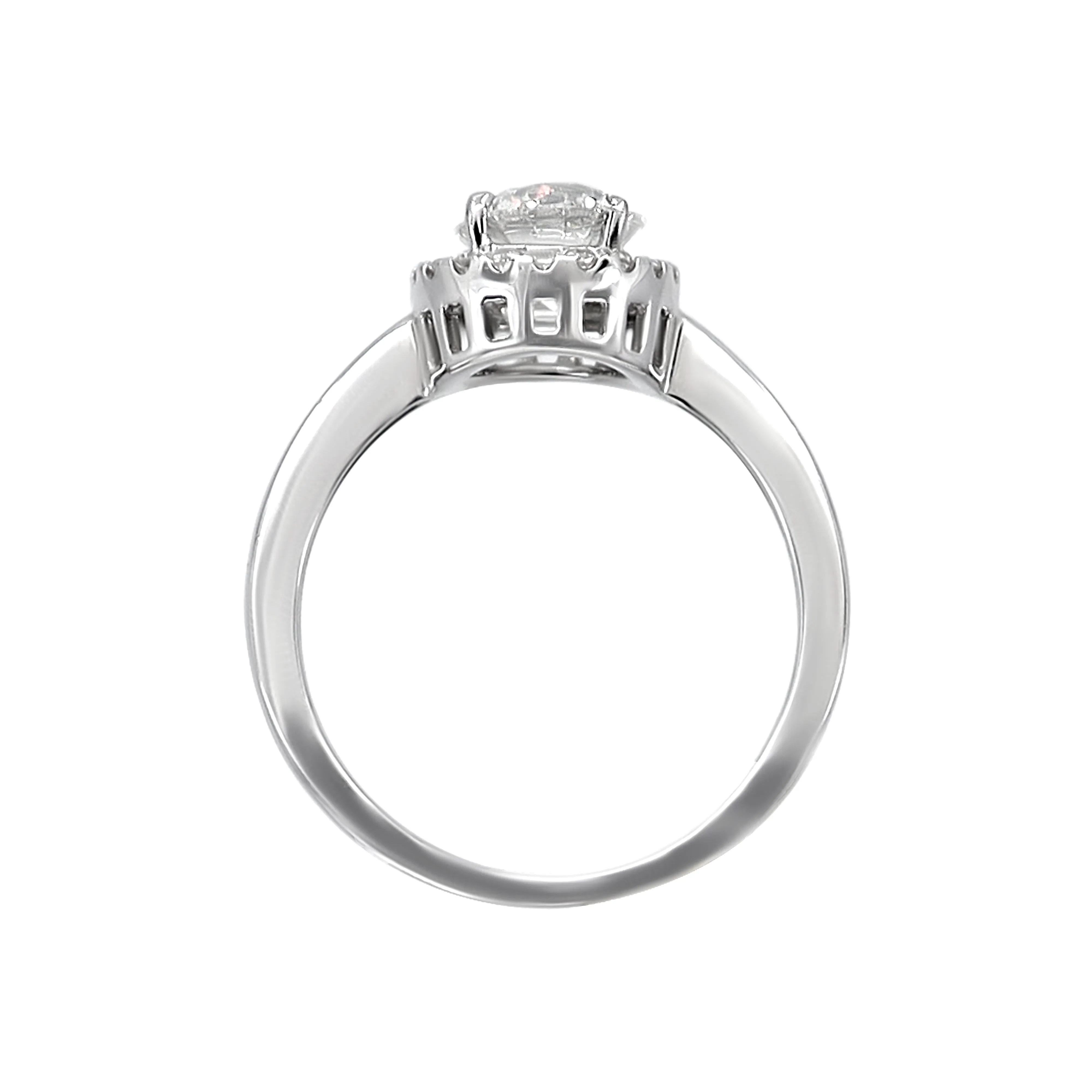 18K White Gold Tdw. 1.16ct Diamond Ring - 20703752