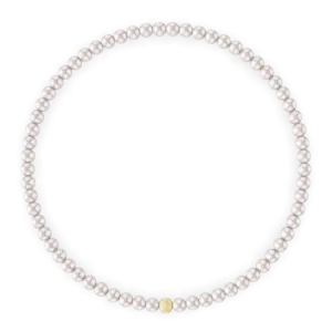 3MM White Pearl Bracelet