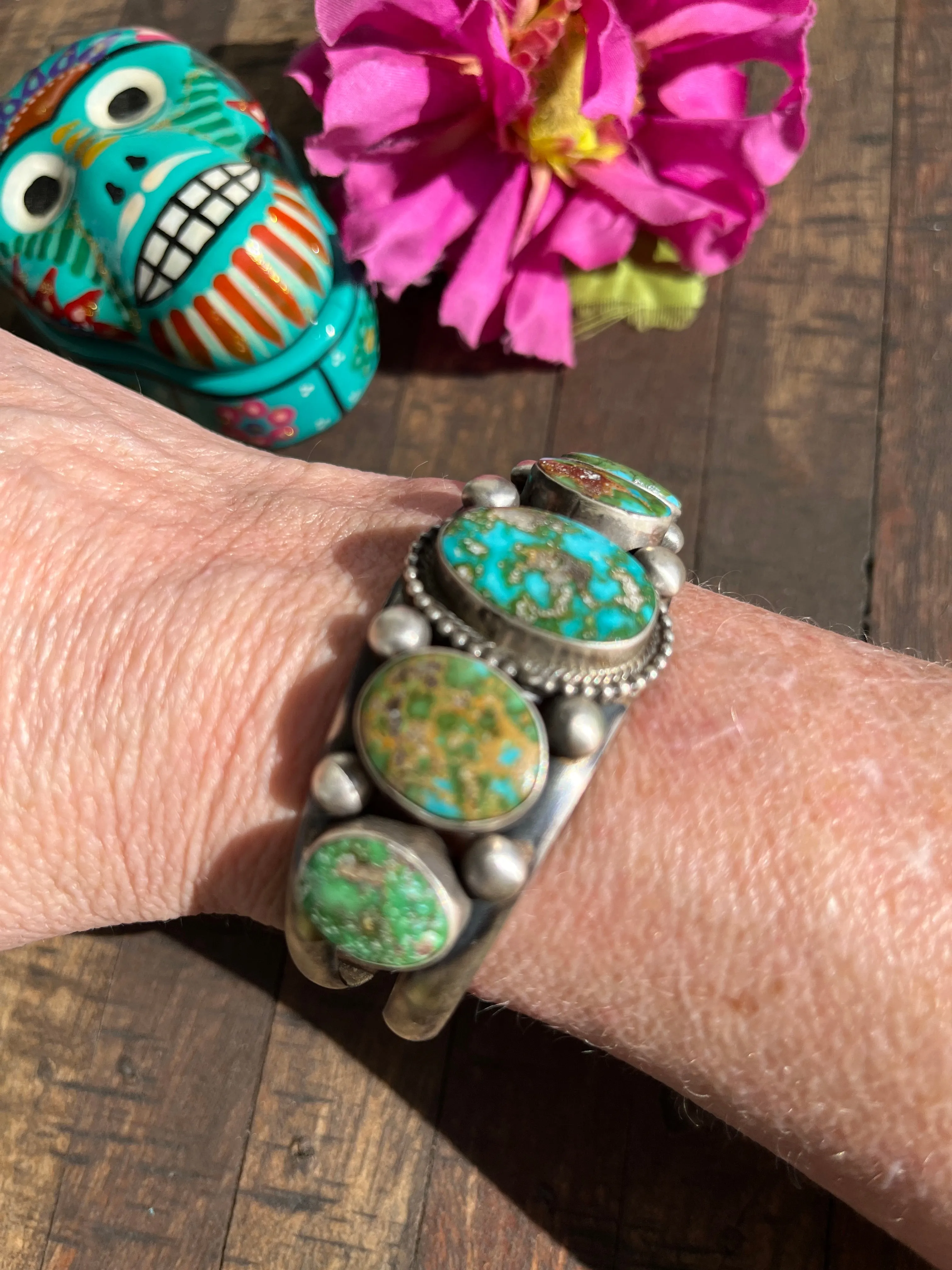 5 Stone Sonoran Cuff