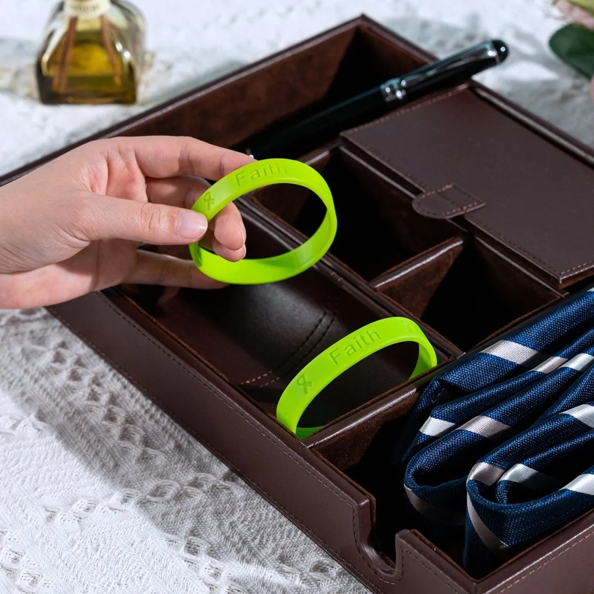 Adult Non-Hodgkin's Lymphoma Silicone Bracelet Wristbands