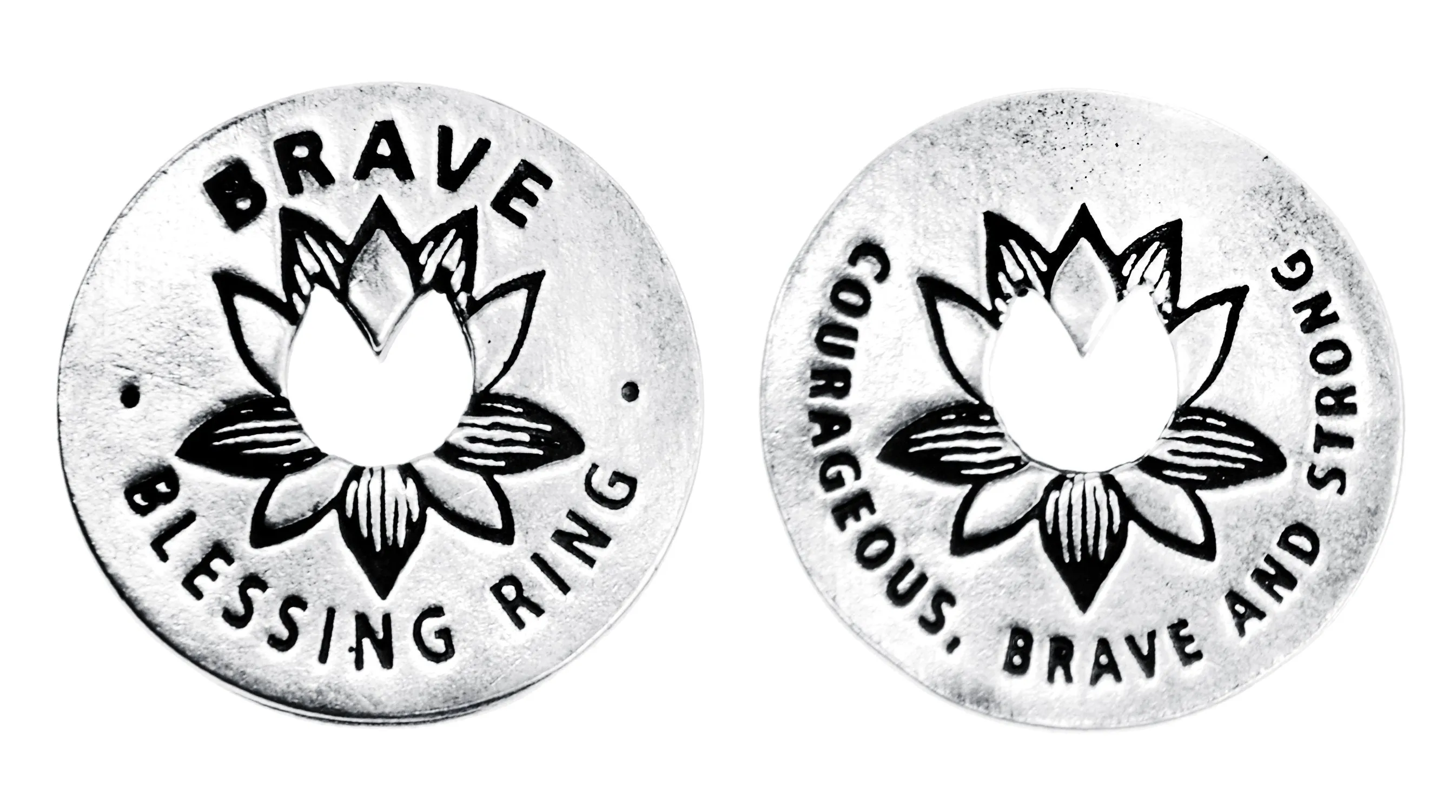 Brave Blessing Ring Charm