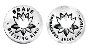 Brave Blessing Ring Charm