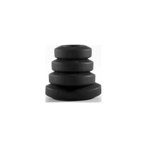 Brutus Big Bulge Silicone Cock Ring 4 Pc Set