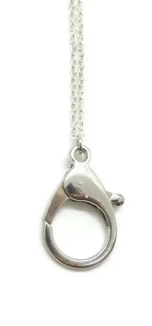 Charm Keeper Necklace Blank - Bronze and Silver