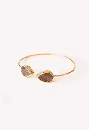 Debbie Katz - Nika Brass Bracelet 18k Gold Plated