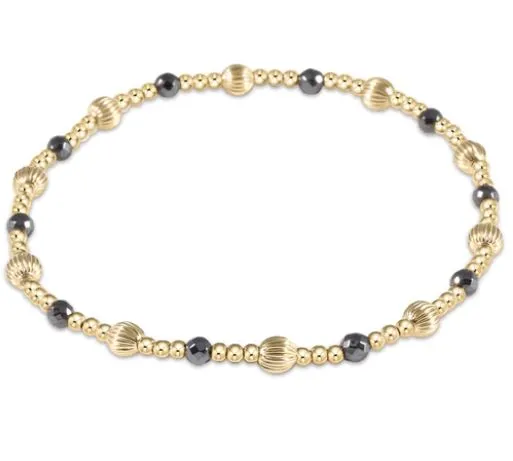 DIGNITY SINCERITY PATTERN BEAD BRACELET