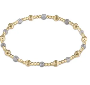 DIGNITY SINCERITY PATTERN BEAD BRACELET