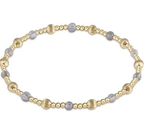 DIGNITY SINCERITY PATTERN BEAD BRACELET