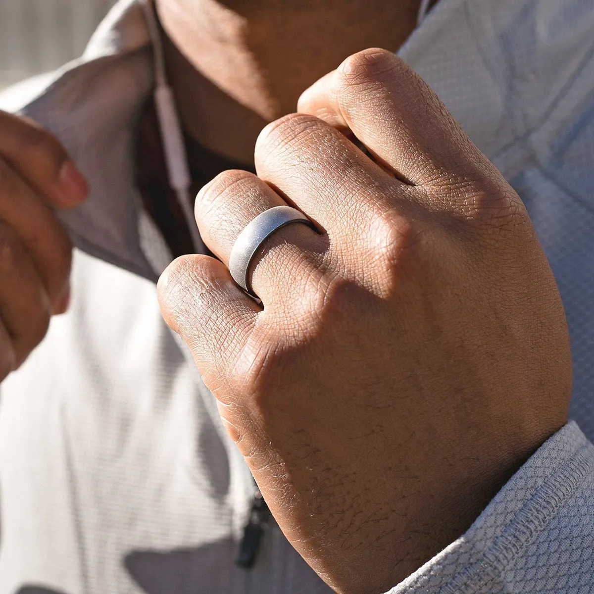 Enso Rings Classic Elements Series Silicone Ring - Rose Gold