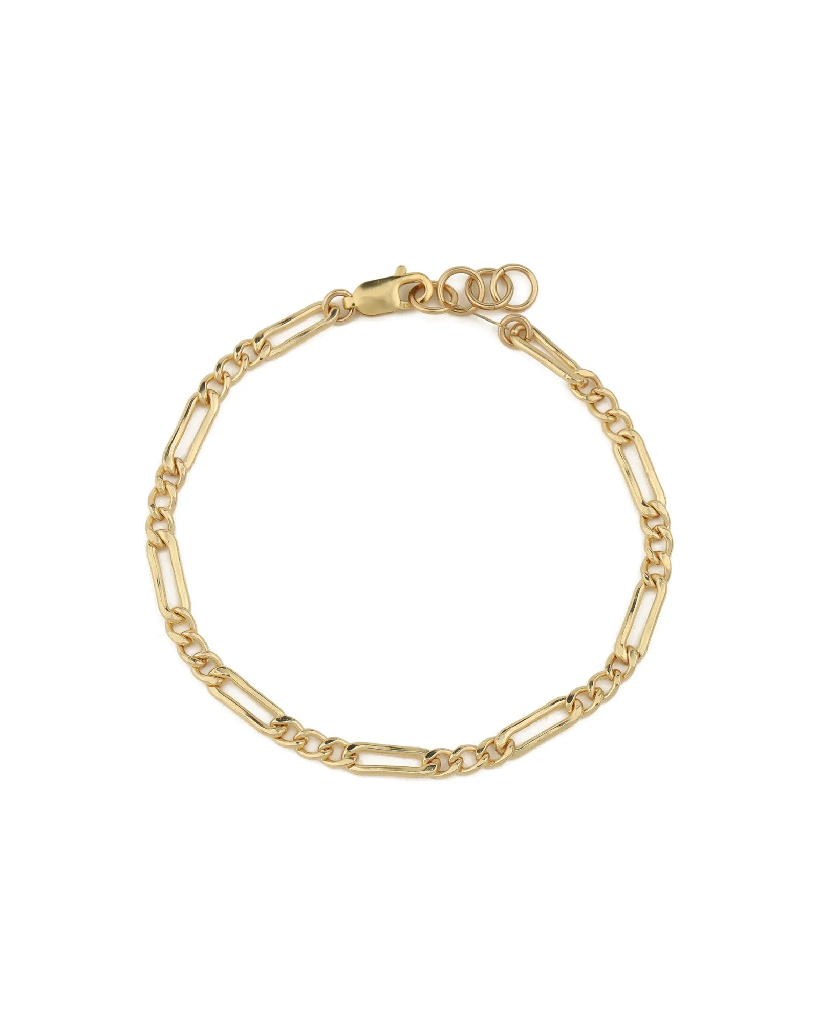 Figaro Chain Bracelet | 3.5mm