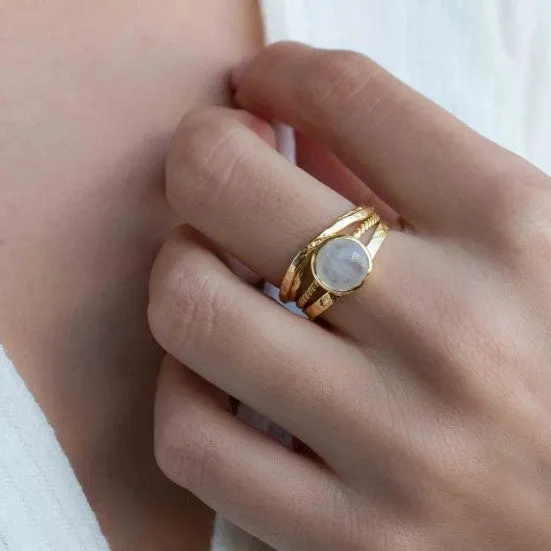 Gold Plated Statement Ring