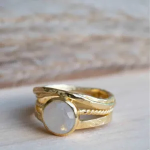Gold Plated Statement Ring