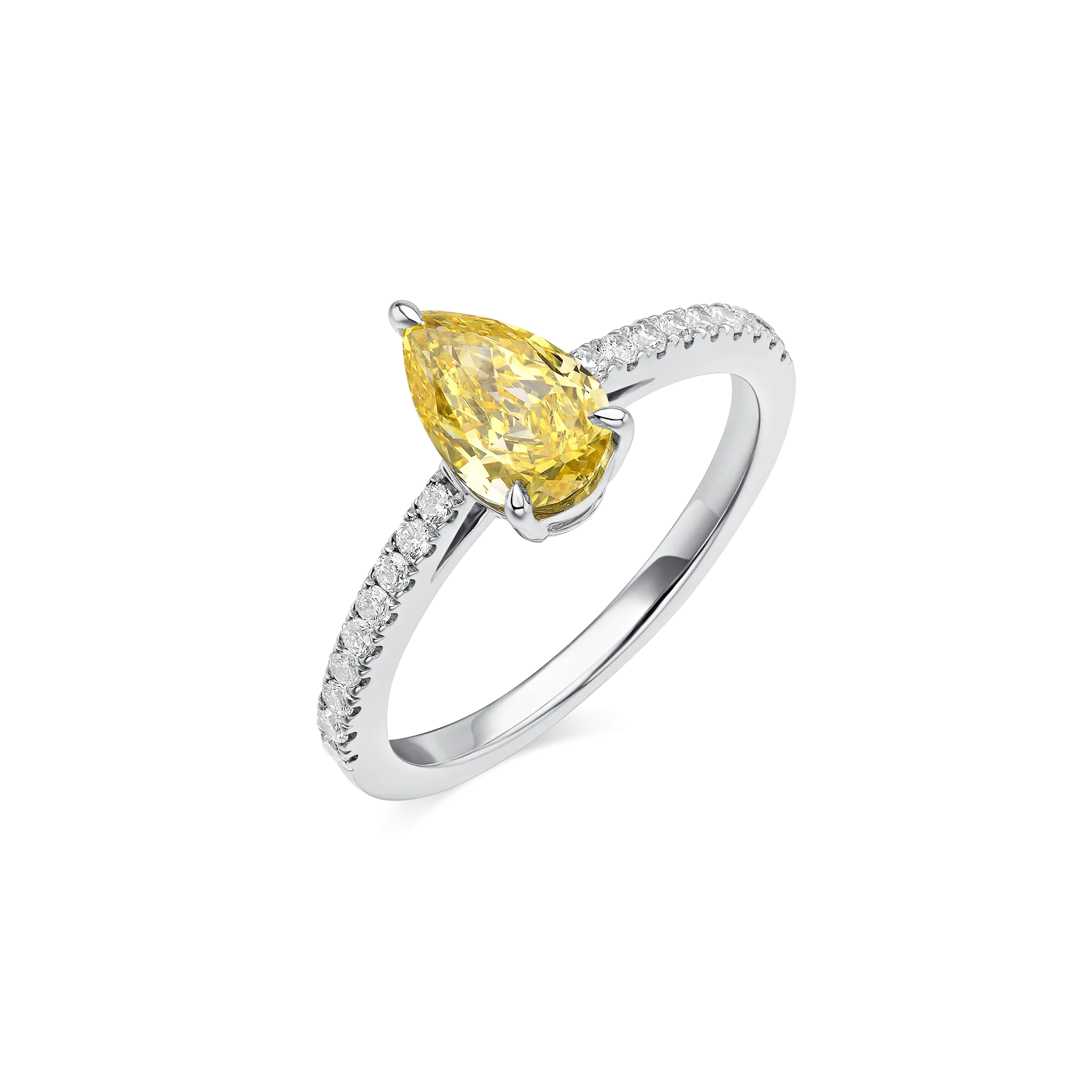 Golden sunbeam halo ring