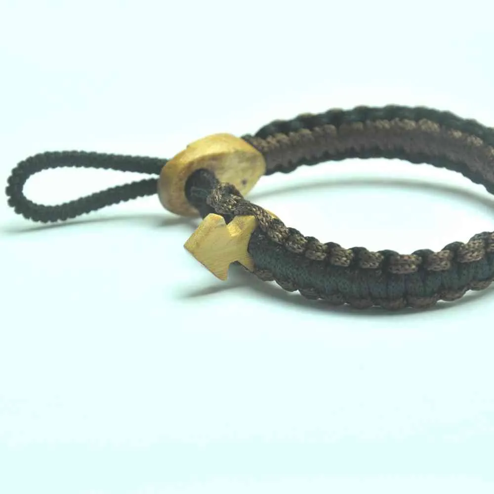 Identity Therapy Bamboo Bracelet Noir (Male)-Alto Vida