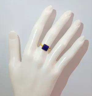 Lapis Lazuli Maxi Ring