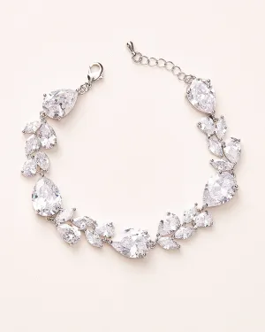 Lolita Floral CZ Bracelet