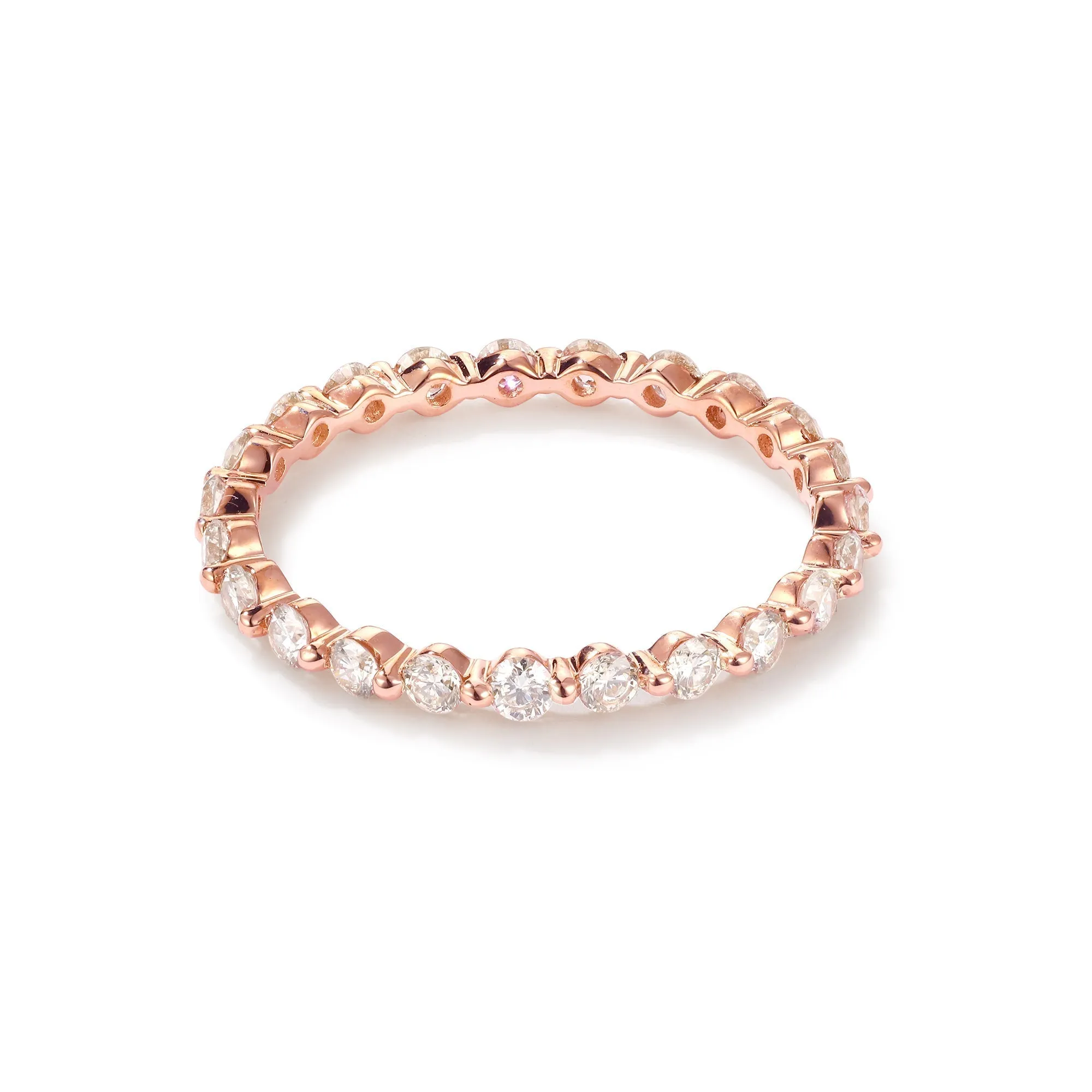 Orchid Gems Trinity Brilliance Diamond Ring