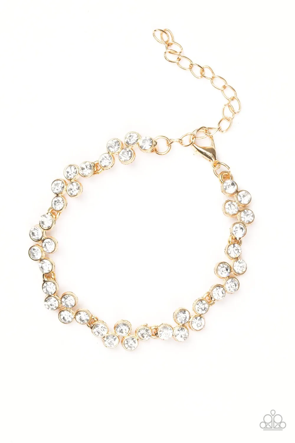Paparazzi Bracelet ~ Still GLOWING Strong - Gold