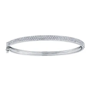 Pavé Diamond Bangle Bracelet