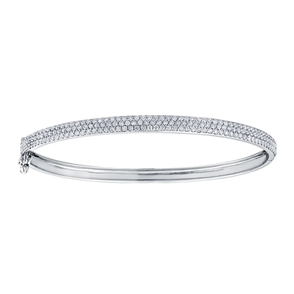 Pavé Diamond Bangle Bracelet