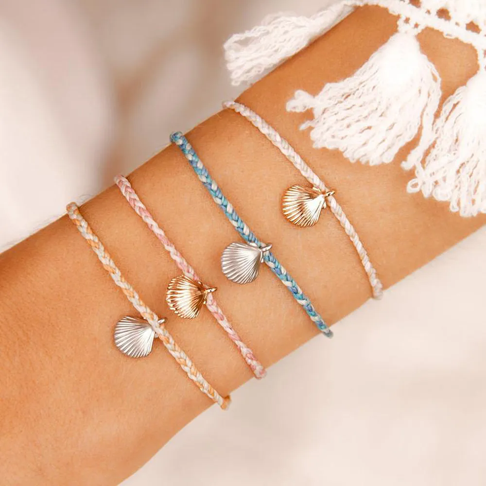 Pura Vida Silver La Concha Bracelet