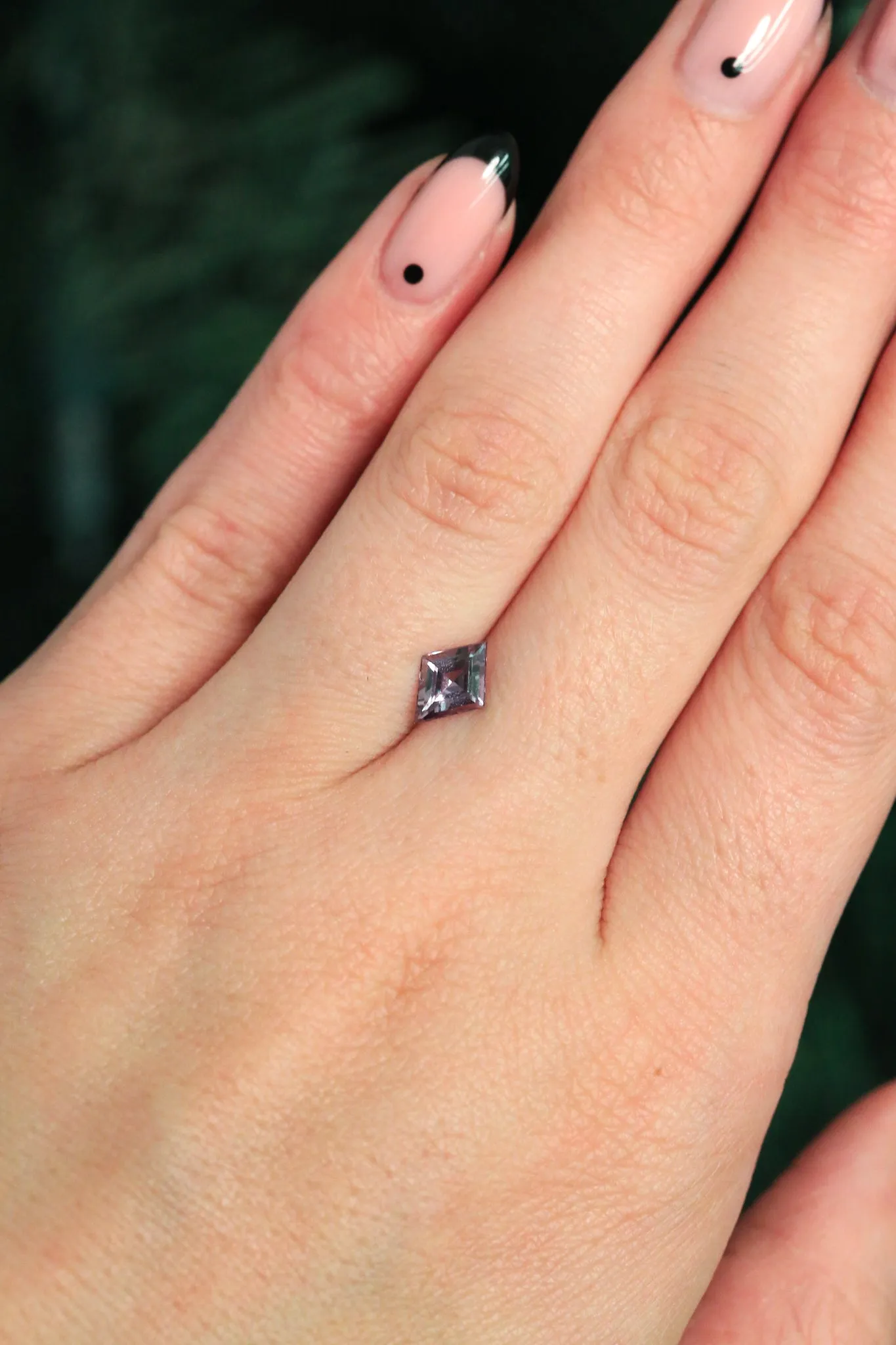 "TIMELESS" - LOZENGE CUT FANCY SPINEL