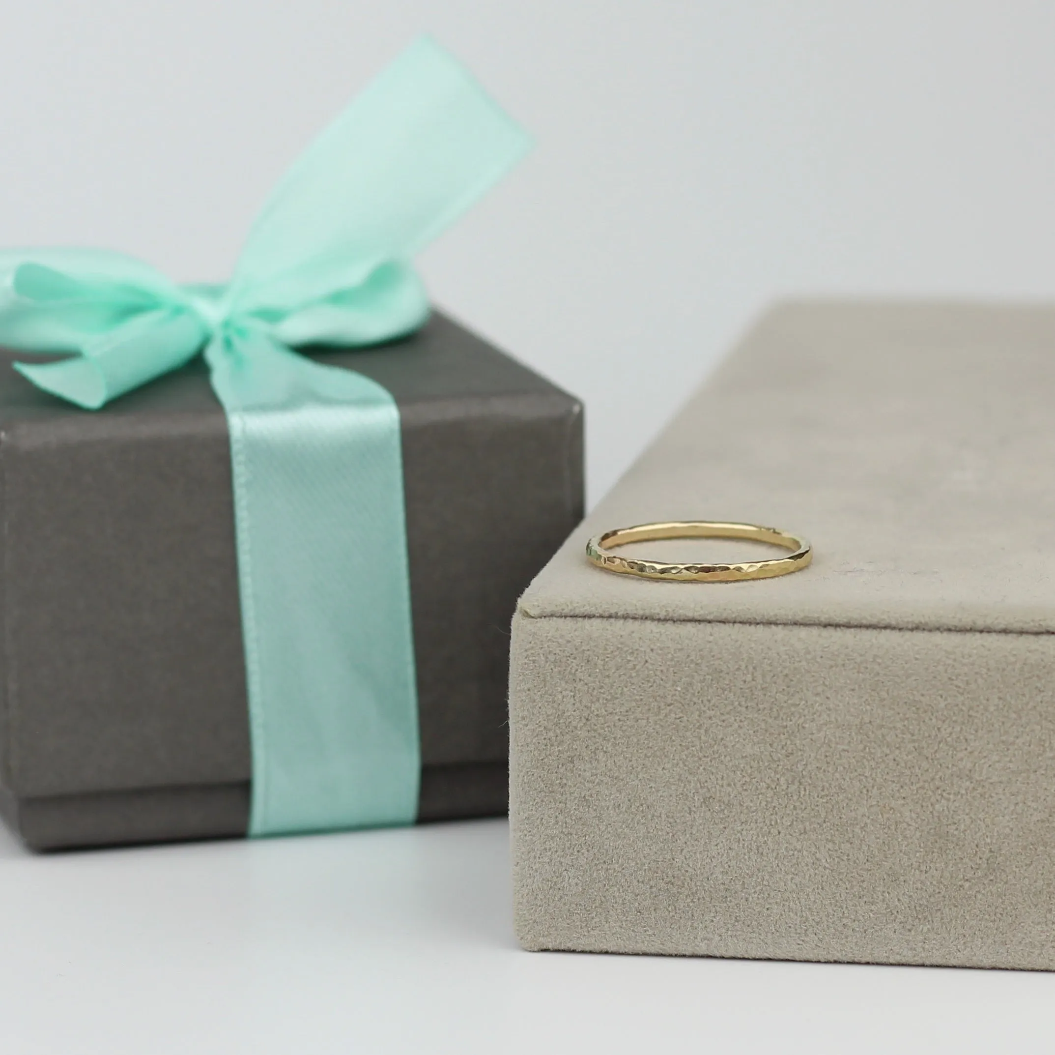 Solid 9ct Gold Stacking Ring