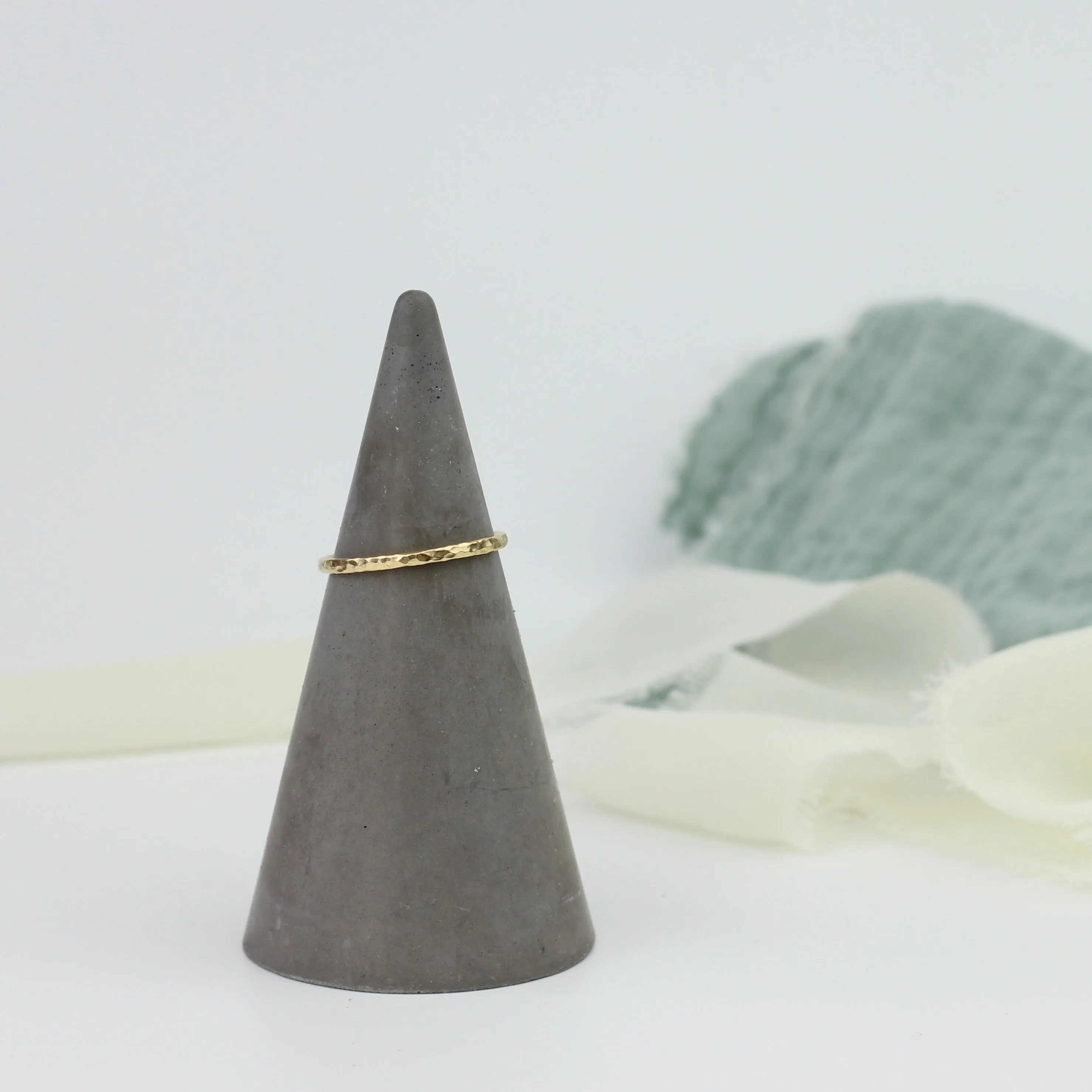 Solid 9ct Gold Stacking Ring