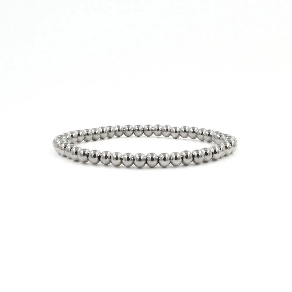 Stainless Steel Beaded Bracelets