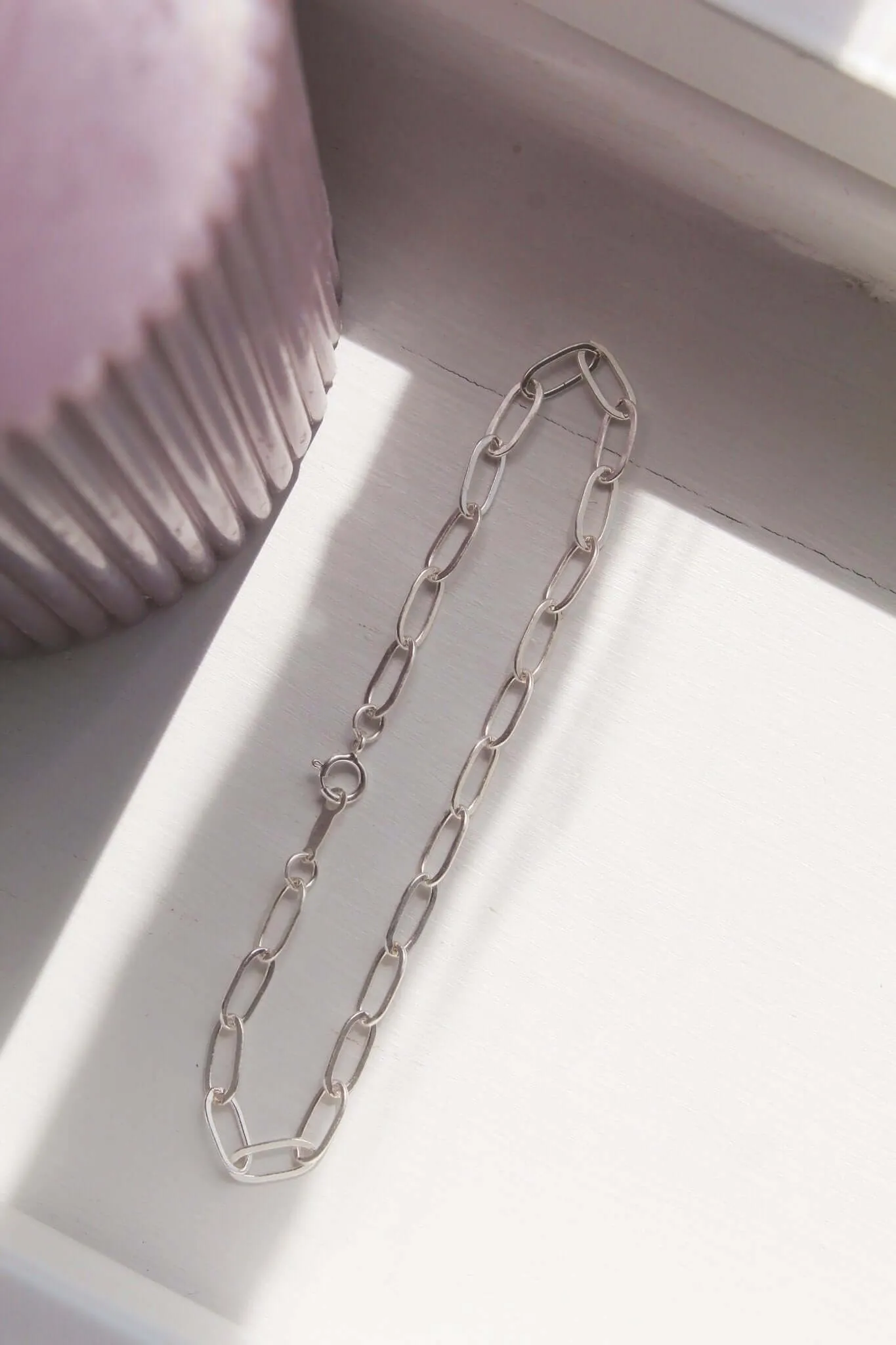 Sterling Silver Chunky Cable Bracelet