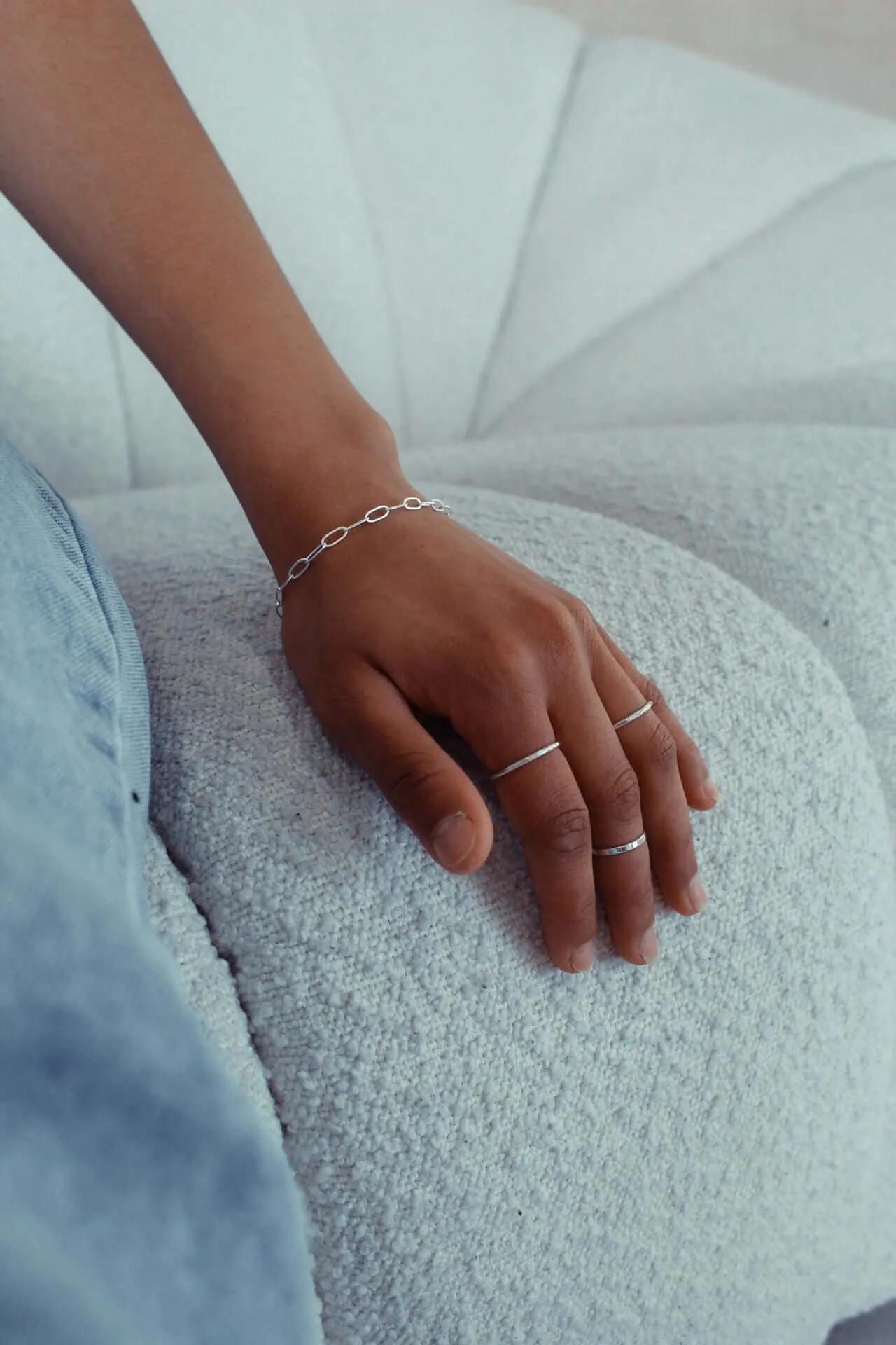 Sterling Silver Chunky Cable Bracelet