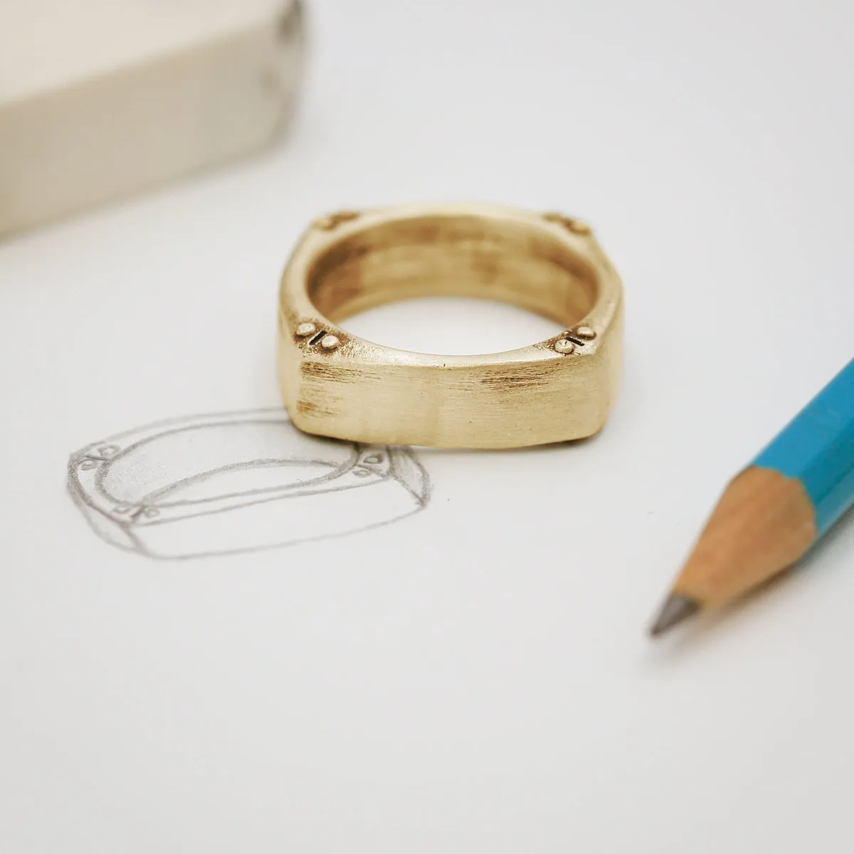 Strong   True Narrow Ring [14k Gold]