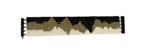 Sue Klein, Black, Gold & Silver Seed Bracelet