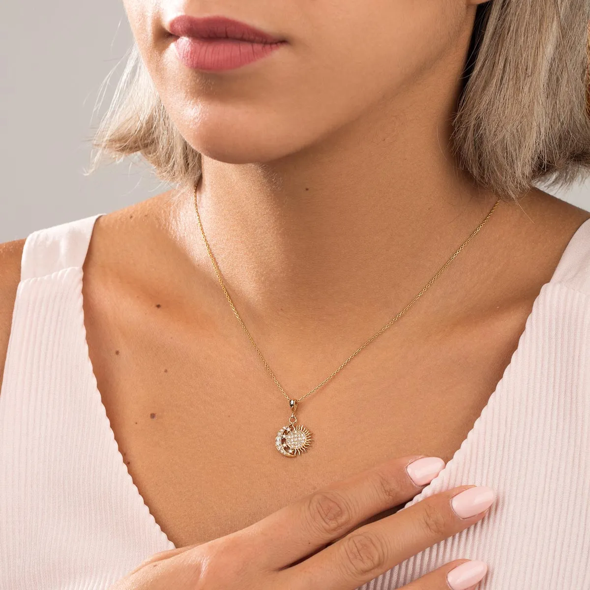 Sun and Moon Pendant