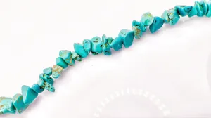 Turquoise Crystal Stone Chip Bracelets