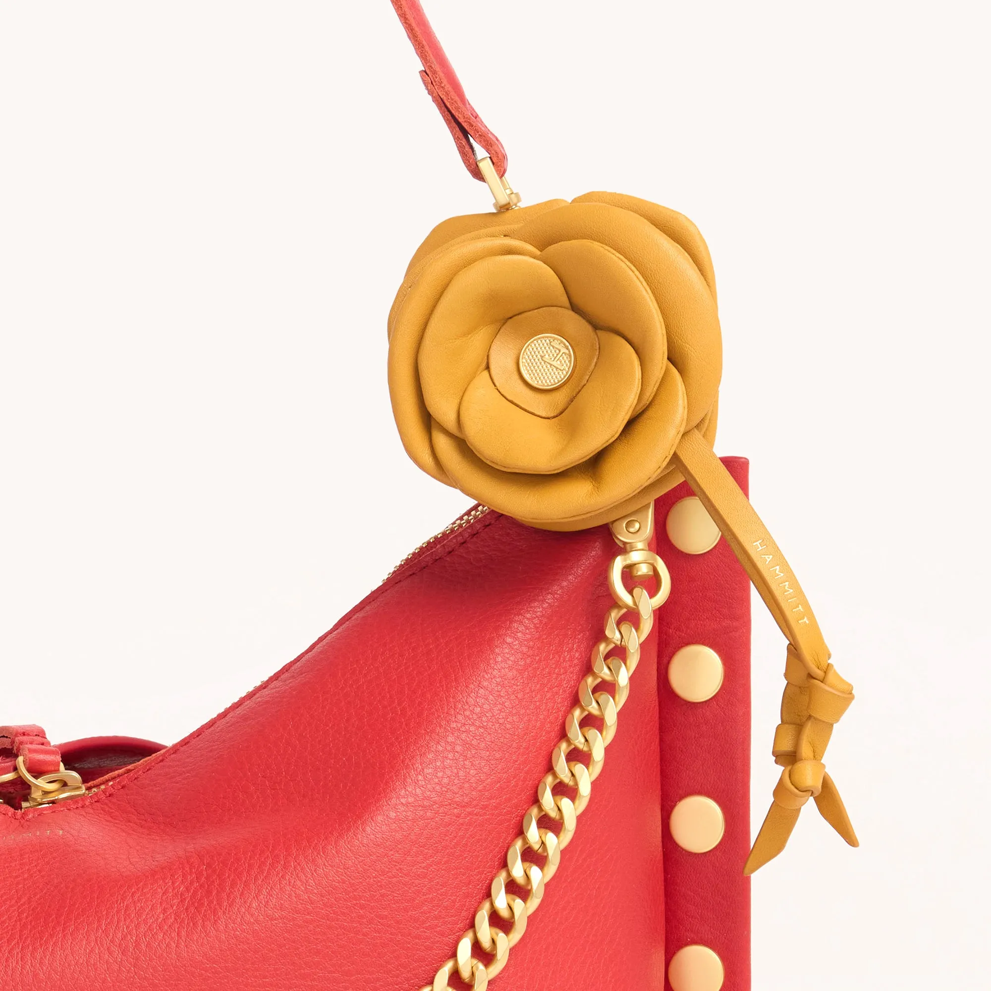 Vince Floral Charm | Chanterelle /Brushed Gold