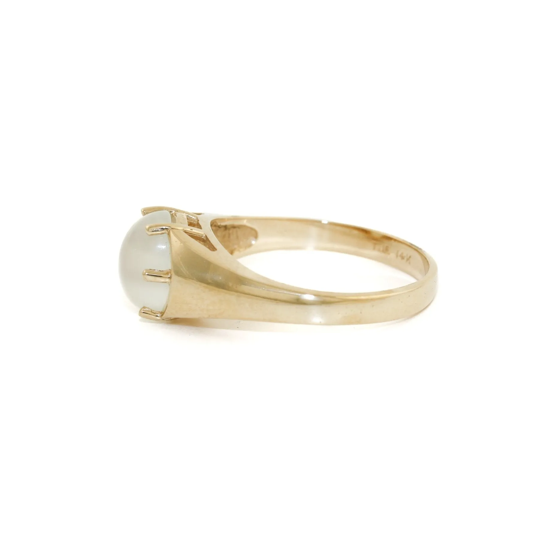 Vintage 10K Gold Moonstone Ring