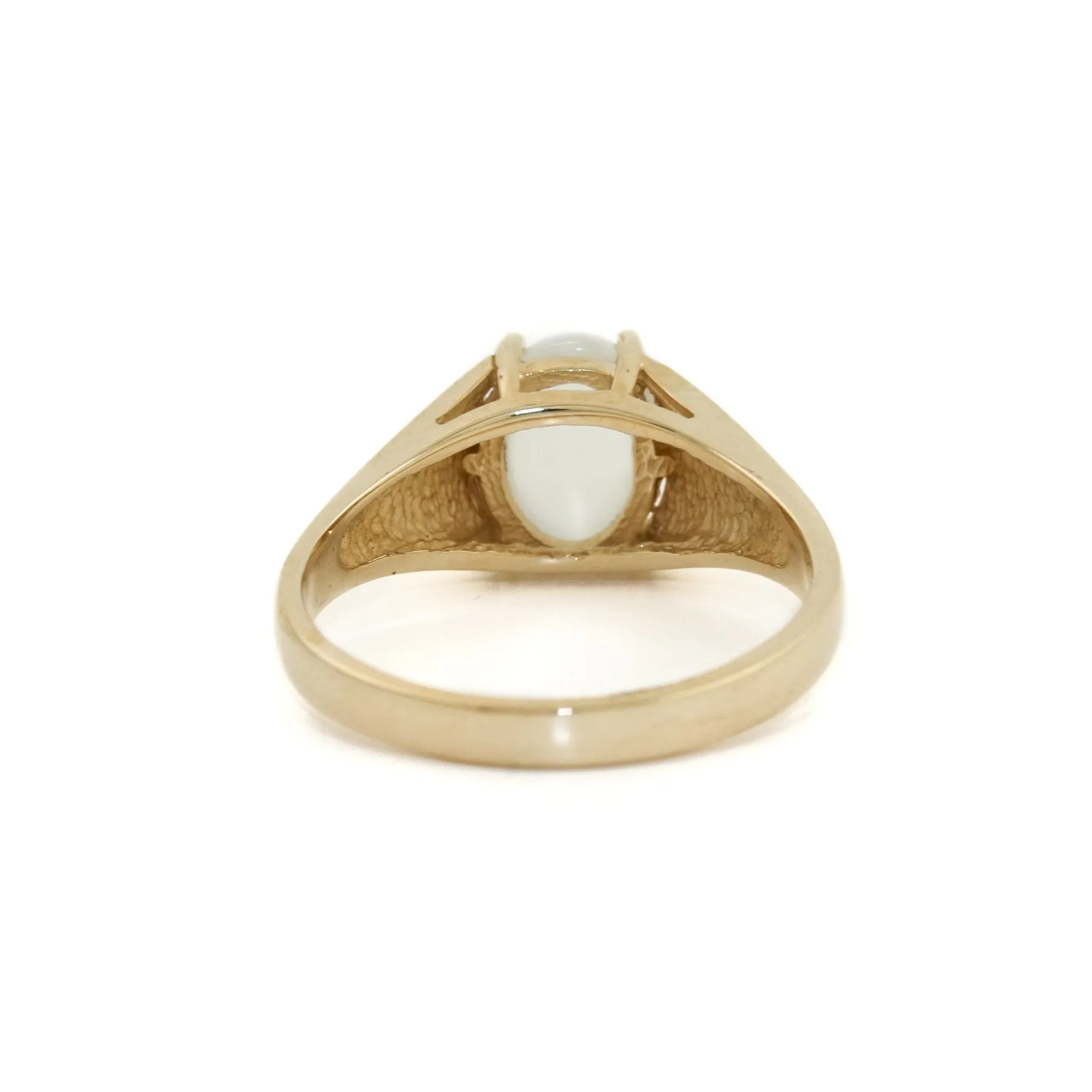 Vintage 10K Gold Moonstone Ring