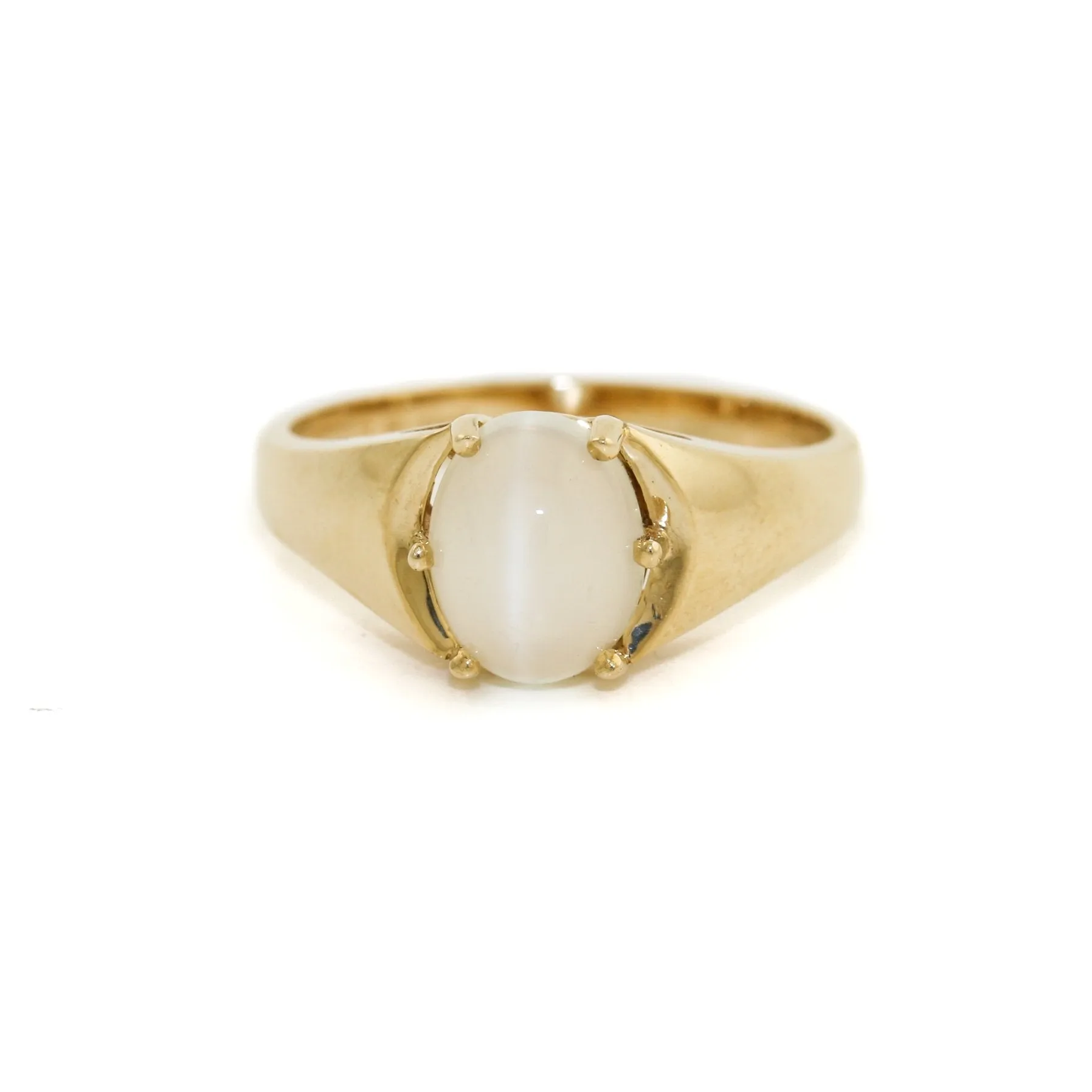 Vintage 10K Gold Moonstone Ring