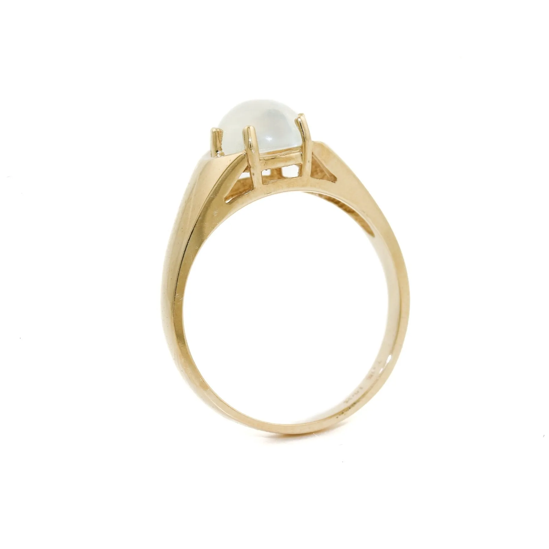 Vintage 10K Gold Moonstone Ring