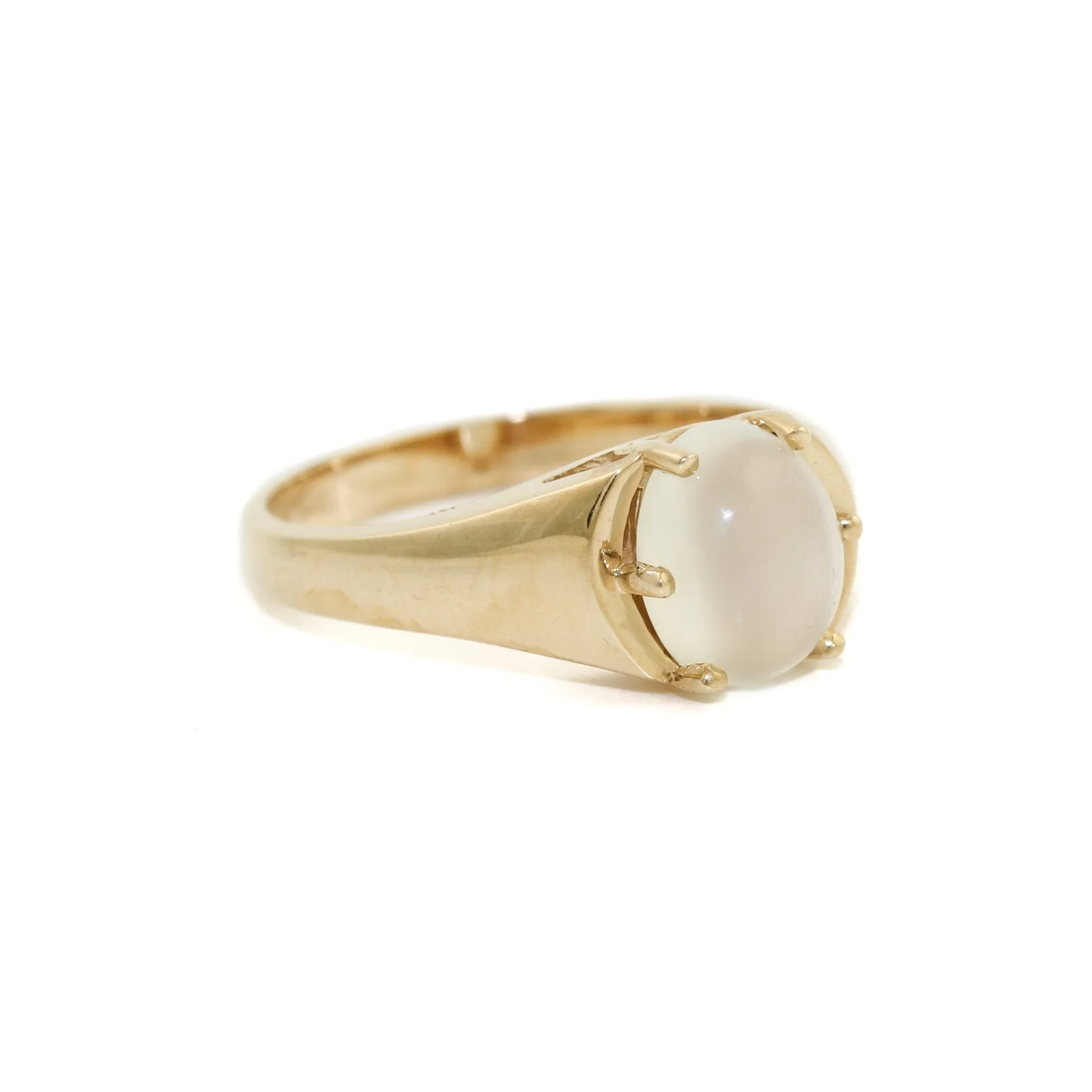 Vintage 10K Gold Moonstone Ring