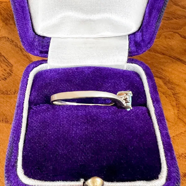 Vintage Opal & Diamond Ring