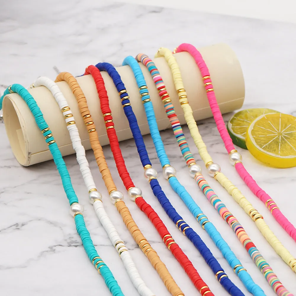 Wholesale Bohemian Polyfoam Pearl Necklace