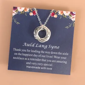 Wholesale Circle Pendant Stainless Steel Necklace