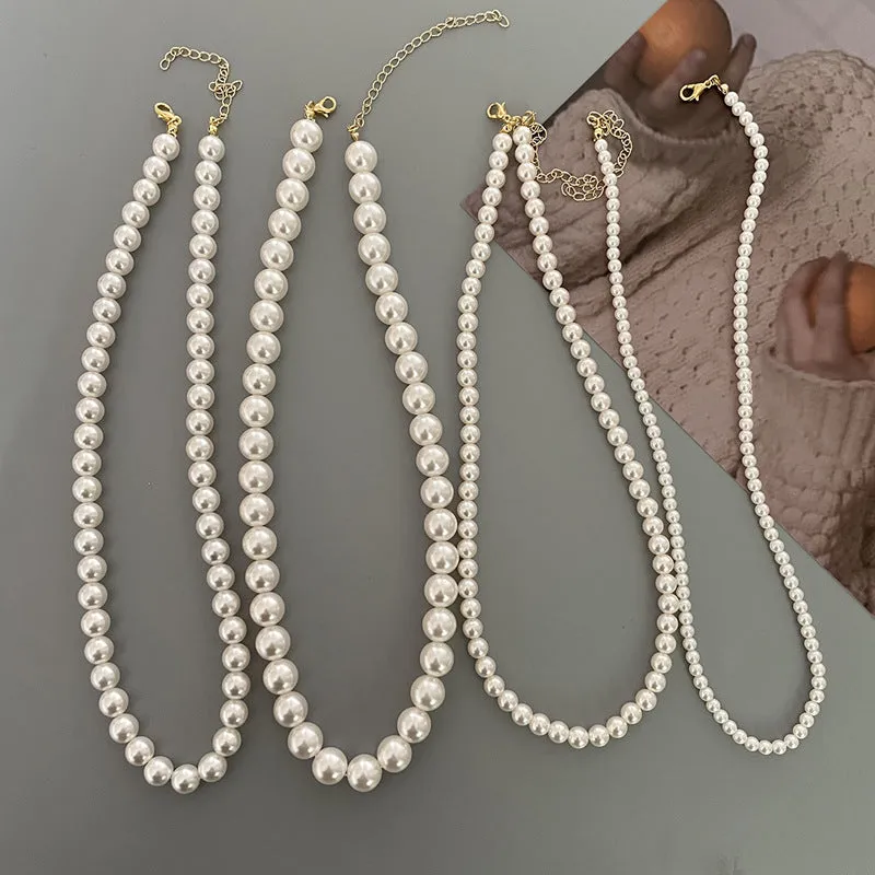 Wholesale Collarbone Mixed Material Necklaces