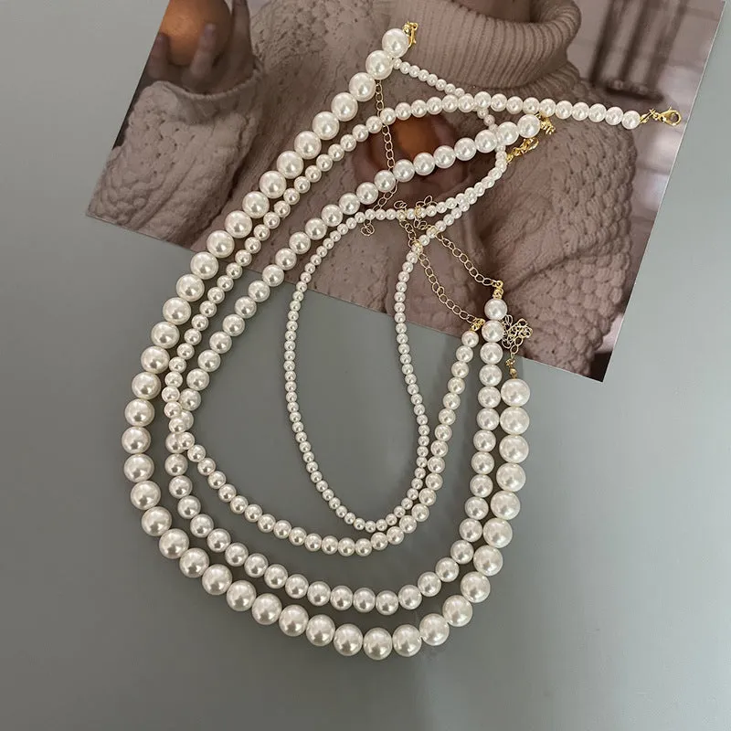 Wholesale Collarbone Mixed Material Necklaces