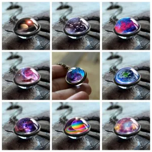 Wholesale Cosmic Glass Necklaces