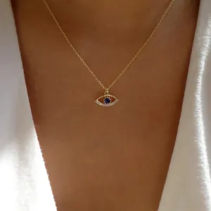 Wholesale Devil Eye Alloy Necklaces