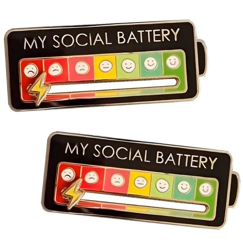 Wholesale Mood Expression Battery Power Creative Necklace